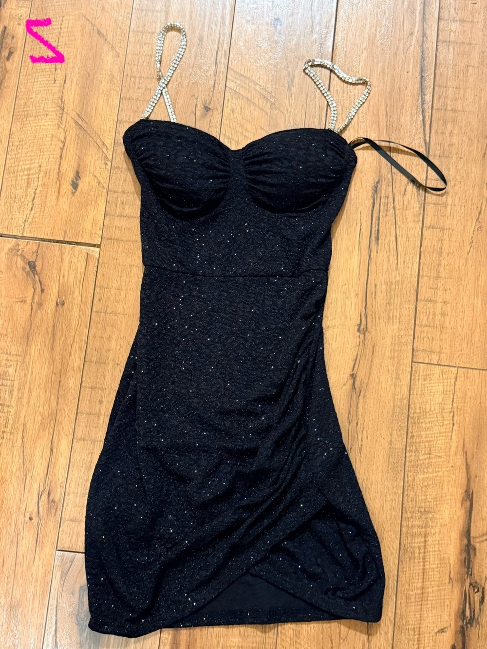 Black cocktail dress